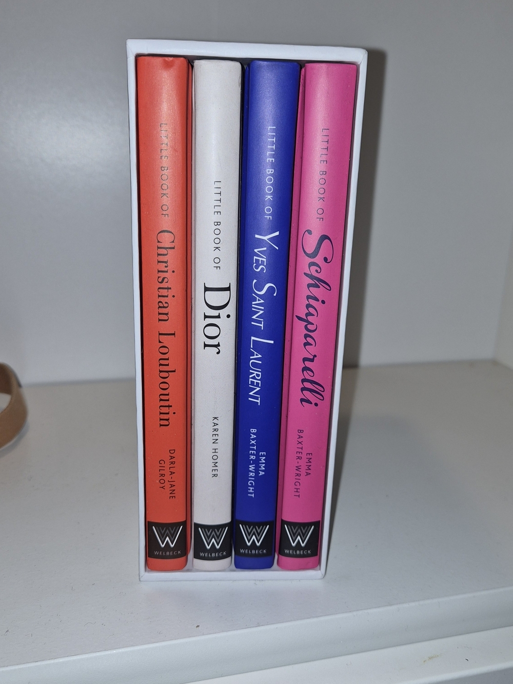 Luxury Designer Books Set of 4 📕